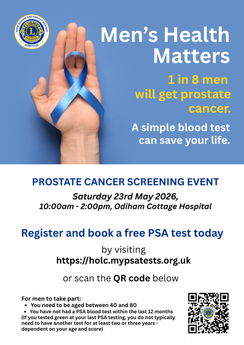 PCS Event A4 poster
