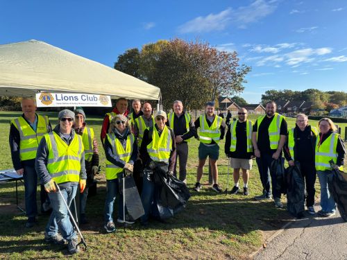 Hook Rugby CLub LItter Pick Hook Rugby CLub LItter Pick